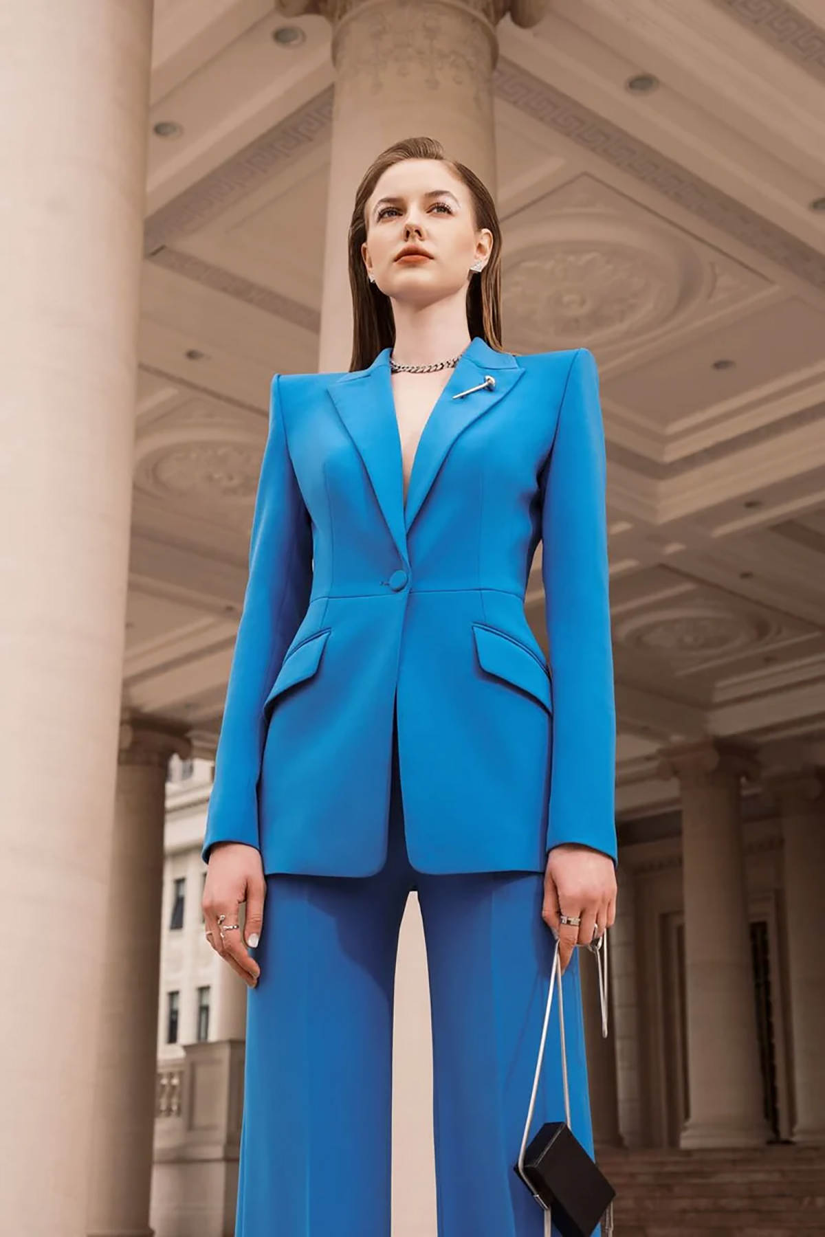 Sexy Open Back Women Blazer Su - Women Formal Wear For Graduation บทวิจารณ์และราคา