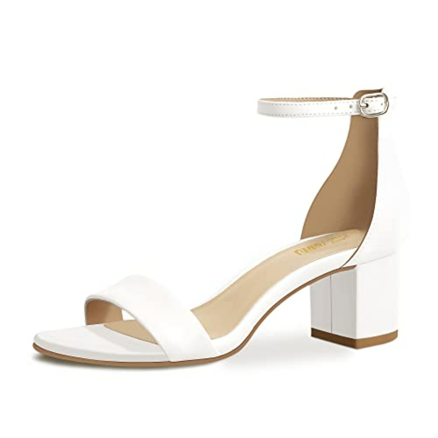 PIZZ ANNU Women's Low Block Ch - Pump Heel Block บทวิจารณ์และราคา