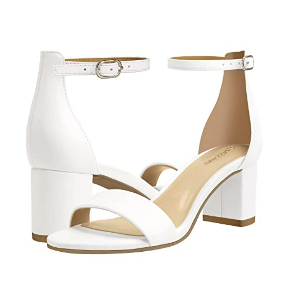 PIZZ ANNU Women's Low Block Ch - Pump Heel Block บทวิจารณ์และราคา