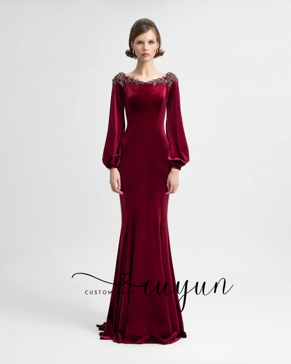 CUYUN Customized Semi-Mermaid  - Women'S Formal Dinner Wear บทวิจารณ์และราคา
