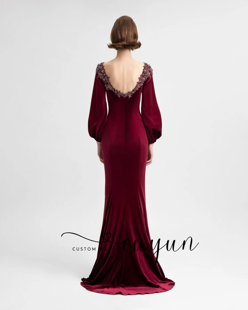 CUYUN Customized Semi-Mermaid  - Women'S Formal Dinner Wear บทวิจารณ์และราคา