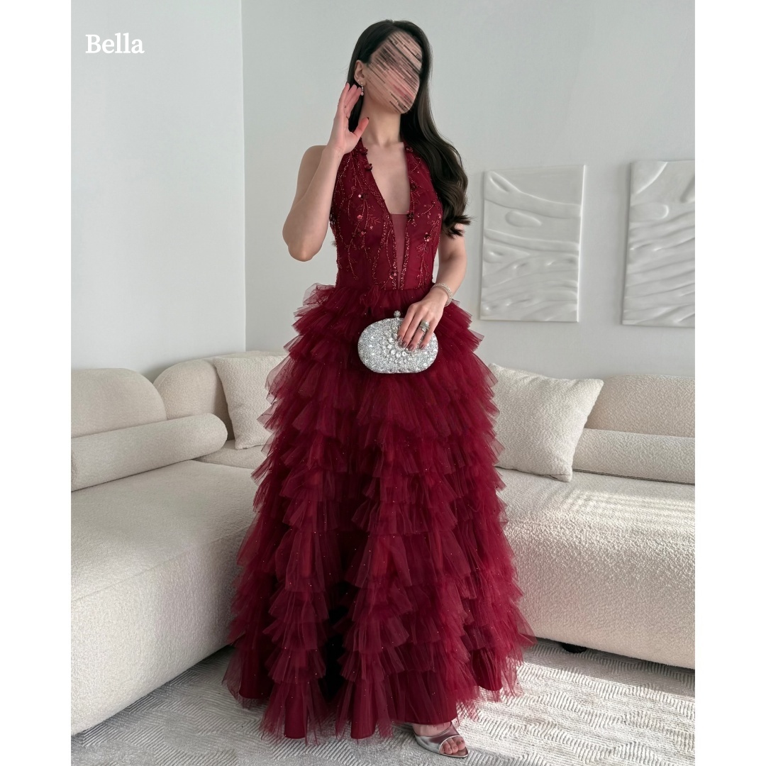 Bella Customized Satin Off-the - Women Formal Wear For Graduation บทวิจารณ์และราคา