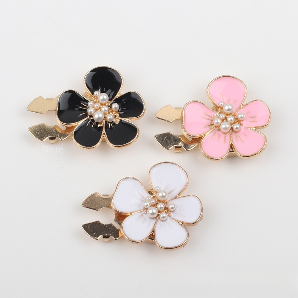 1pc Pearl Camellia Button Cove - Women Formal Wear With Tie บทวิจารณ์และราคา