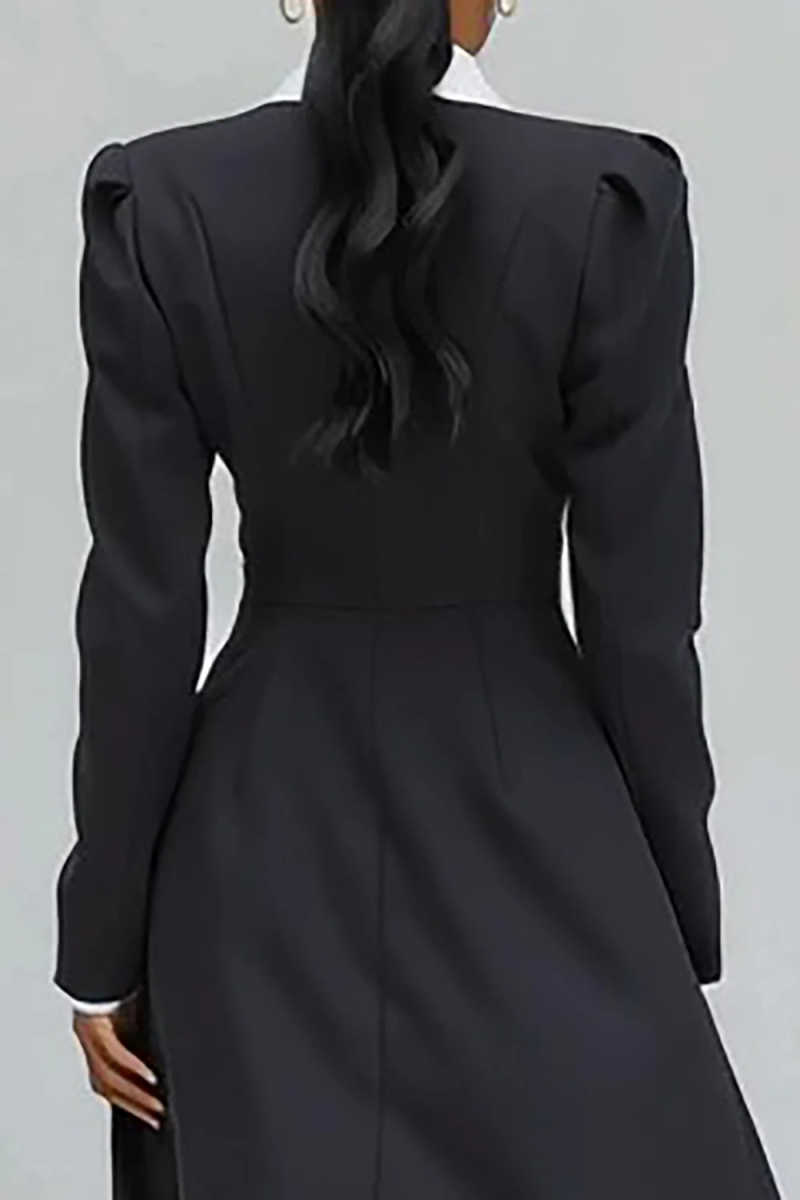 A Line Women Long Blazer Jacke - Women Formal Wear With Tie บทวิจารณ์และราคา