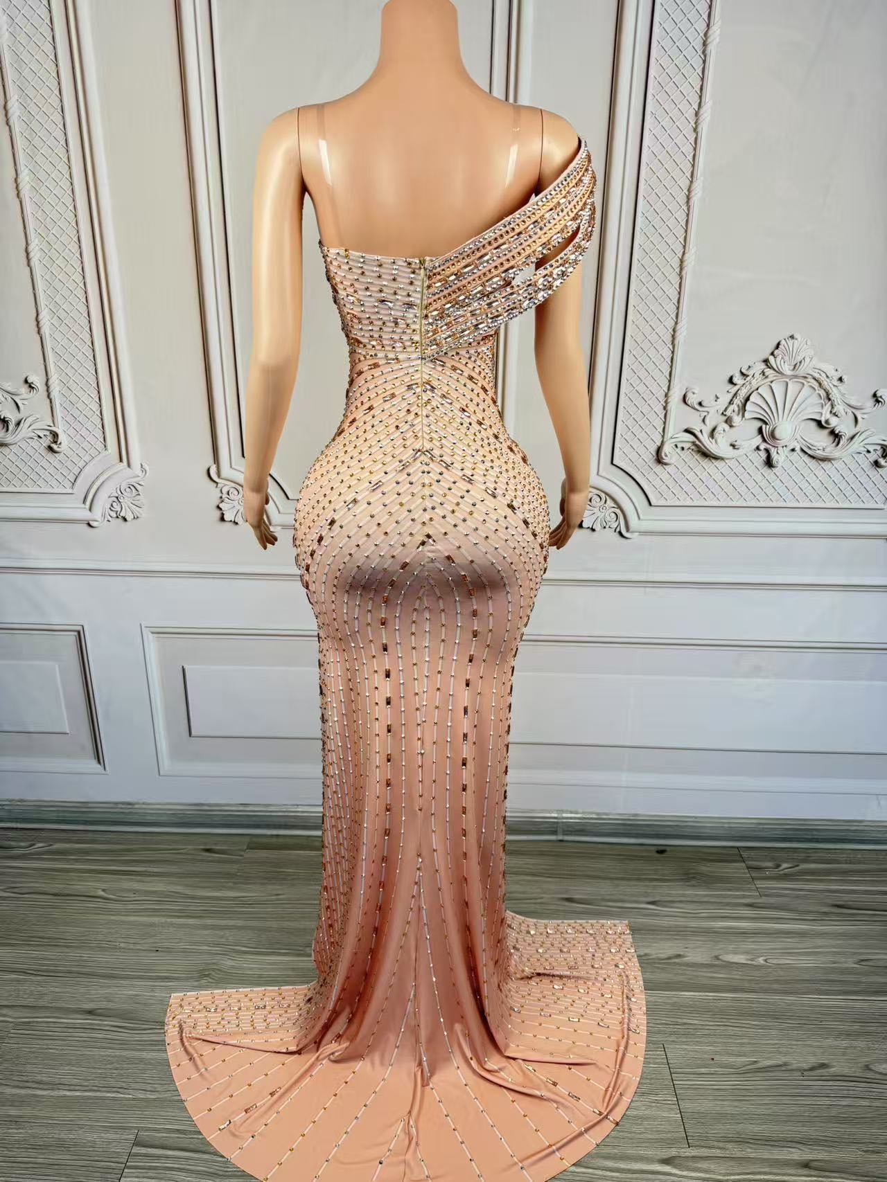 Xiangbin Sparkly Crystals Form - Women Formal Wear For Graduation บทวิจารณ์และราคา