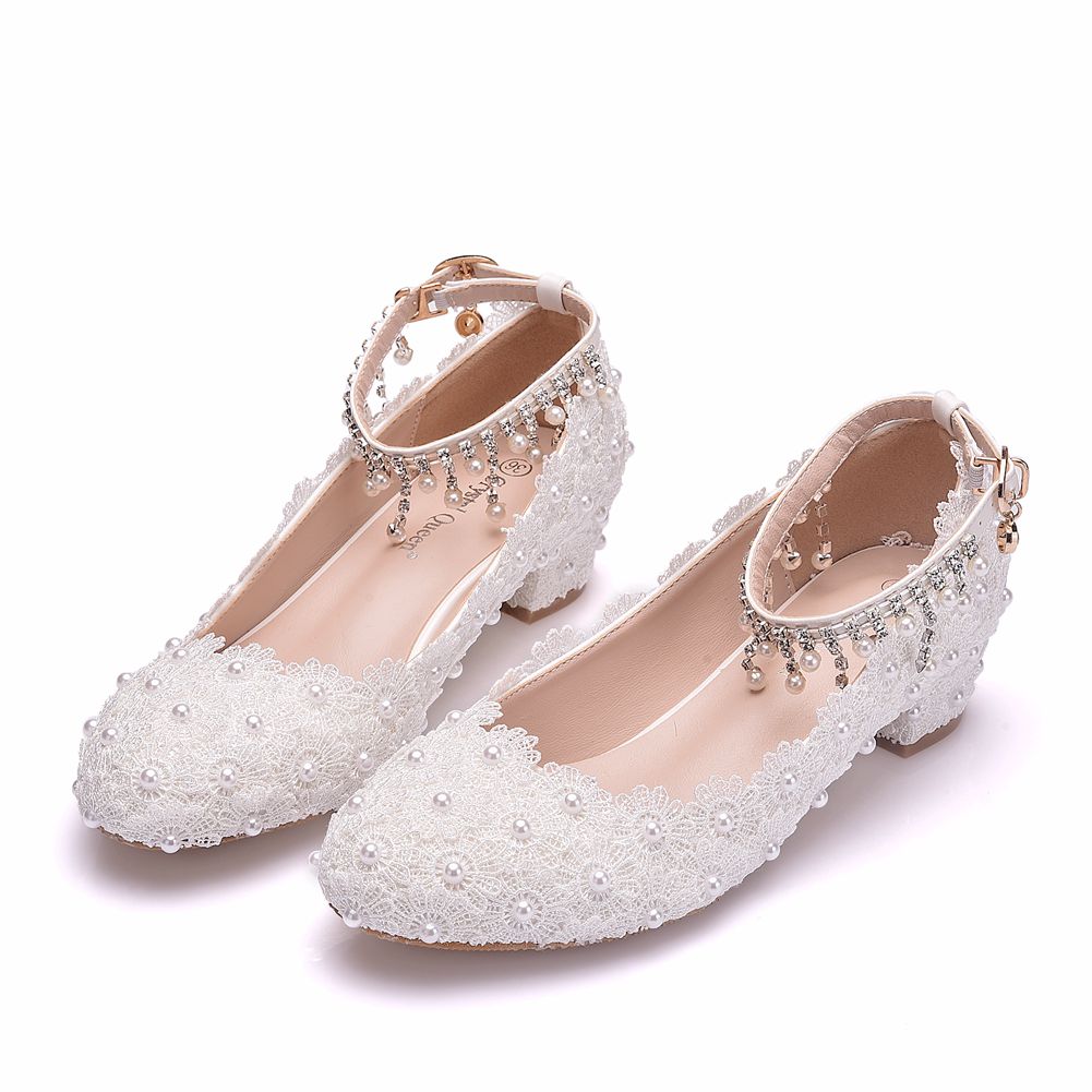 Women's Closed Toe Low Chunky  - Women'S Formal Wear To A Wedding บทวิจารณ์และราคา