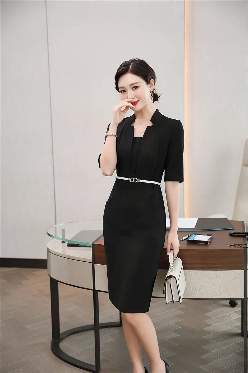 Formal OL Styles Slim Hips Dre - Women Formal Wear H&M บทวิจารณ์และราคา