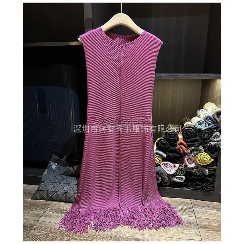 Miyake Pleated Suit Collar Jac - Women Formal Wear Vest บทวิจารณ์และราคา