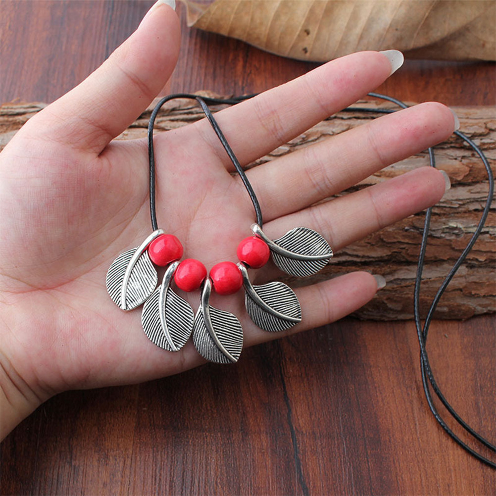 Ceramic Neck Pendant Ethnic Fl - Women Formal Wear Ethnic บทวิจารณ์และราคา