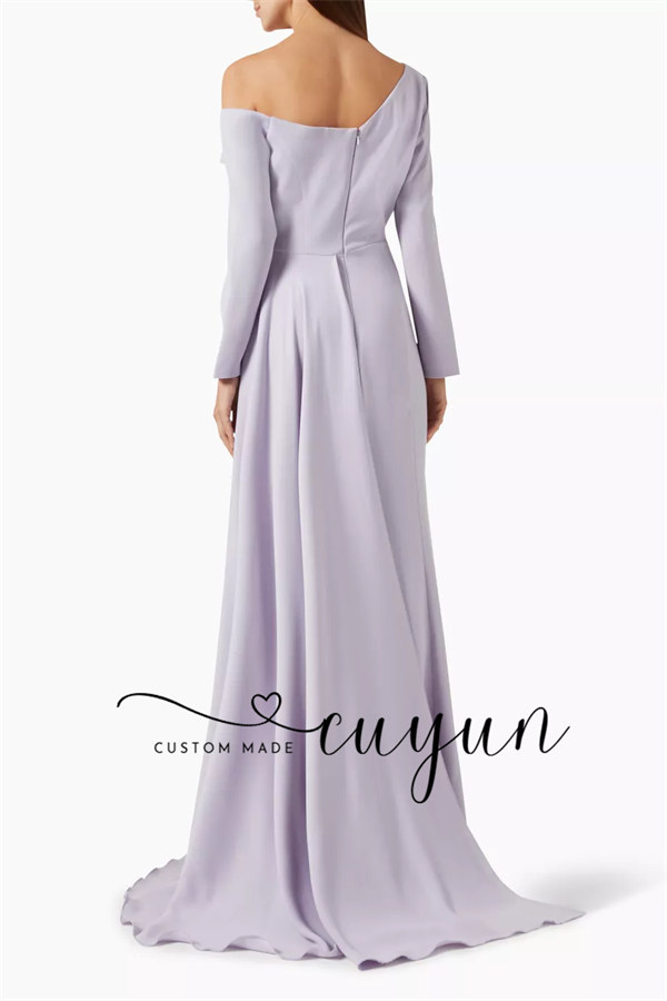 CUYUN Customized One Shoulder  - Women'S Formal Dinner Wear บทวิจารณ์และราคา