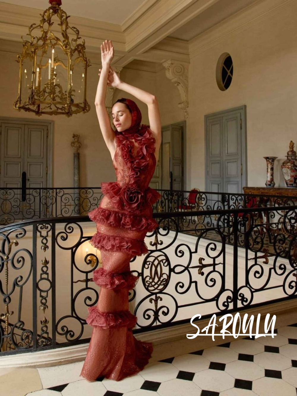Chic Tiered Ruffled Vintage Ev - Women'S Formal Dinner Wear บทวิจารณ์และราคา