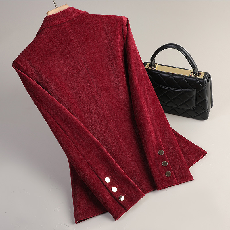 Yellow Gold Velvet Blazer Wome - Yellow Formal Wear Women บทวิจารณ์และราคา
