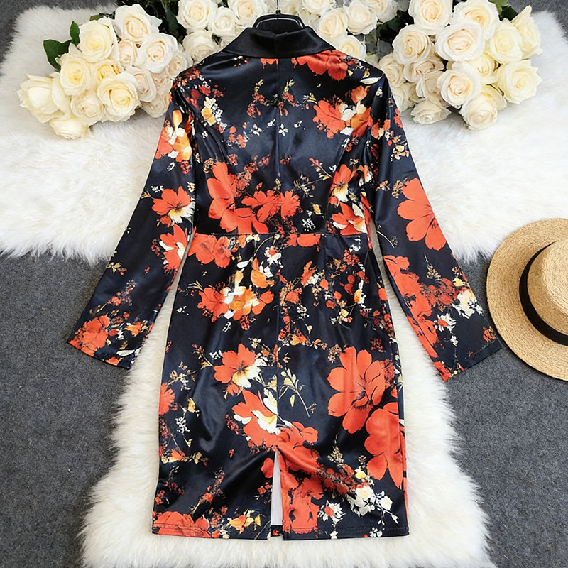2026 Spring Floral Print V Nec - Women Formal Wear H&M บทวิจารณ์และราคา