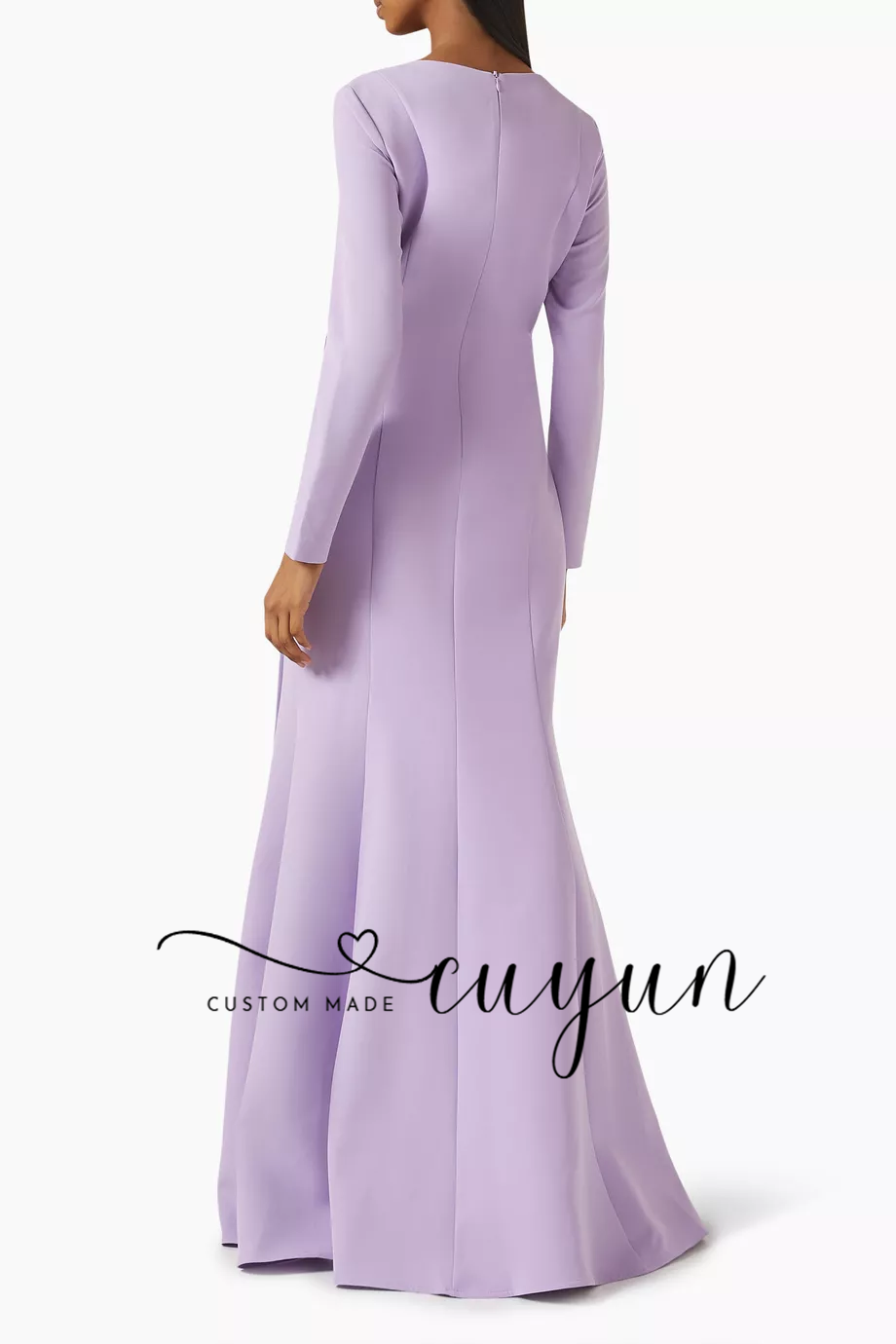 CUYUN Customized Lavender Wome - Women'S Formal Dinner Wear บทวิจารณ์และราคา