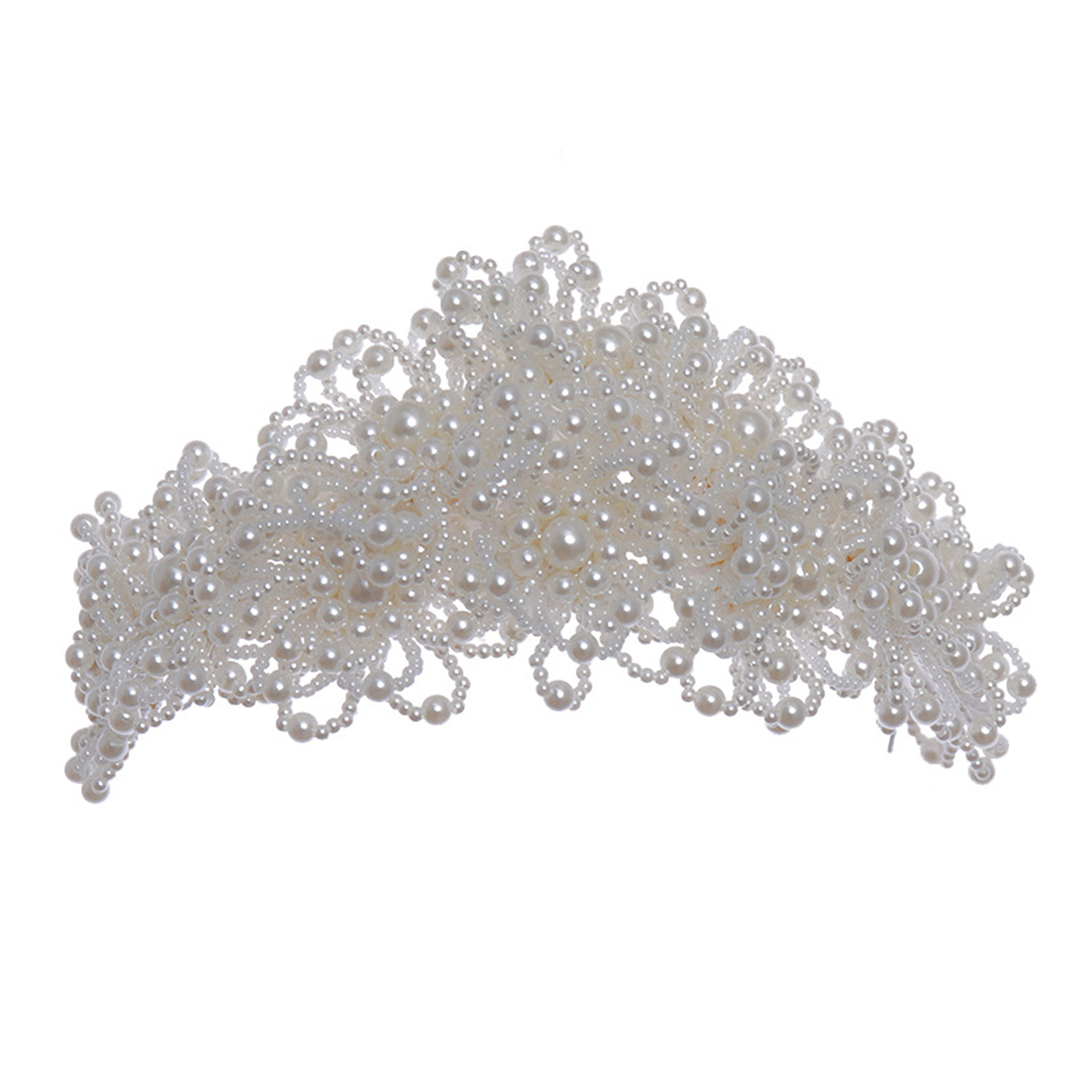 Pearl Crown Headpiece For Wedd - Women'S Formal Wear To A Wedding บทวิจารณ์และราคา