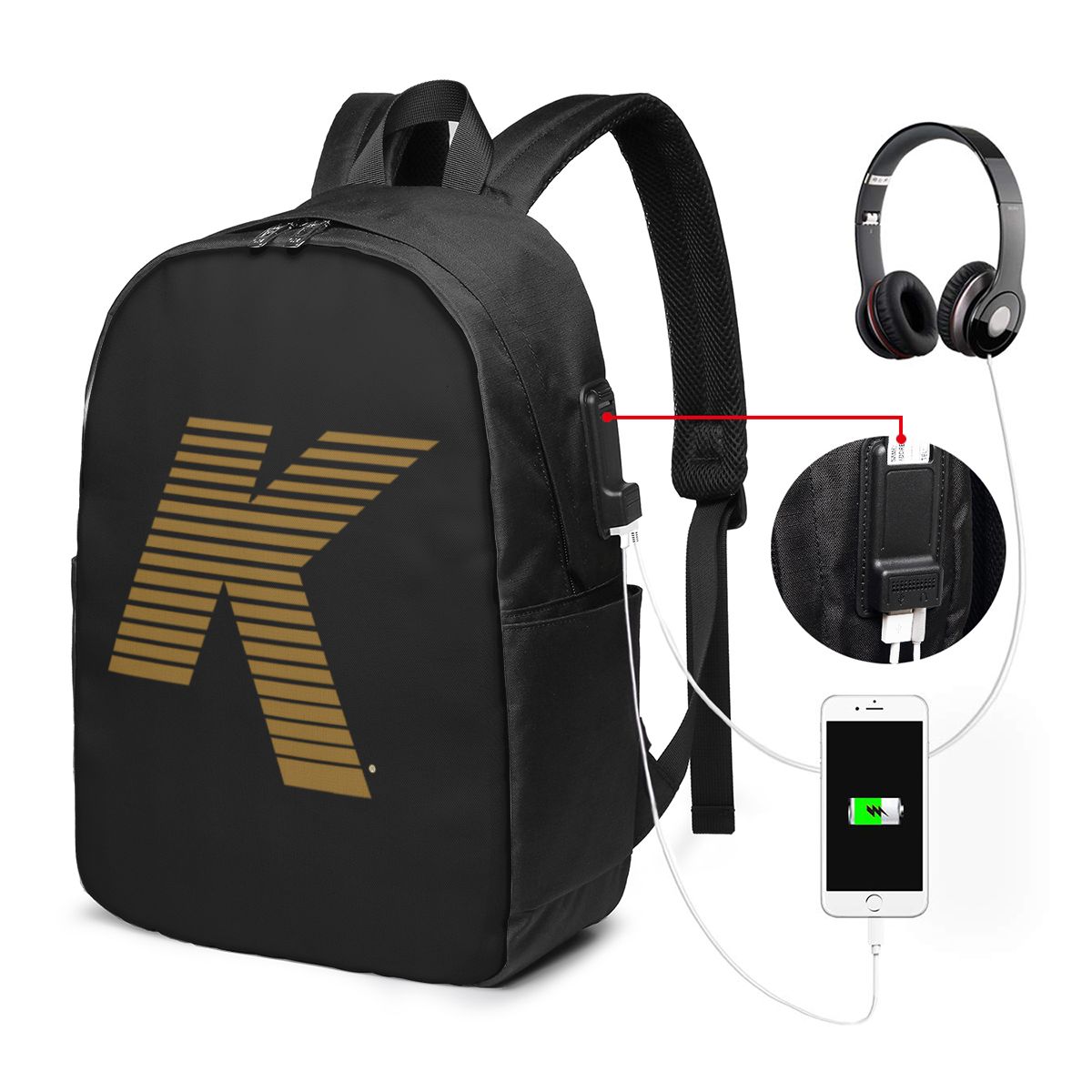 Zildjian K Logo Backpack Trave - K&G Women'S Formal Wear บทวิจารณ์และราคา