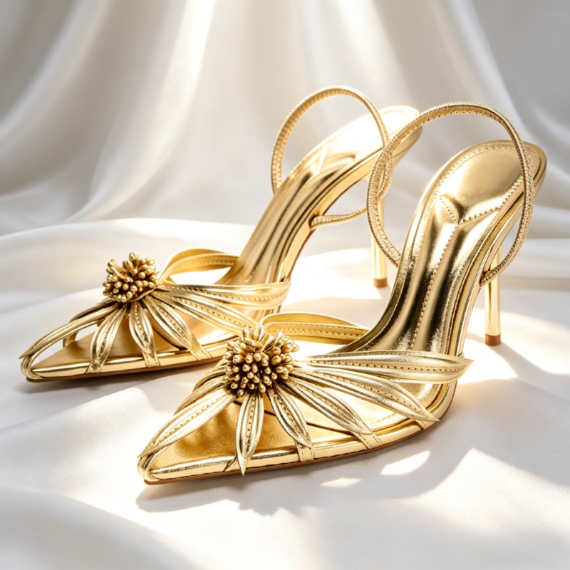 Luxury Gold Floral Detail Slin - Women'S Formal Wear To A Wedding บทวิจารณ์และราคา