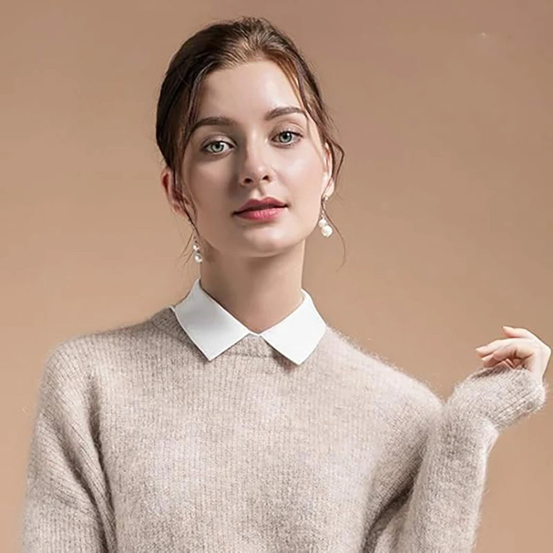 Comfortable False Half Shirt C - Women Formal Wear With Tie บทวิจารณ์และราคา