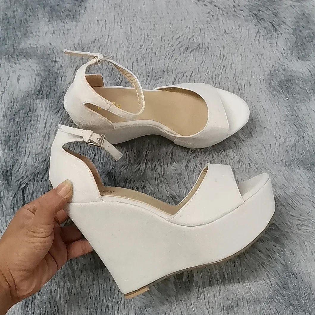 Women Sandals 14cm Sexy Peep T - Women'S Formal Wear To A Wedding บทวิจารณ์และราคา