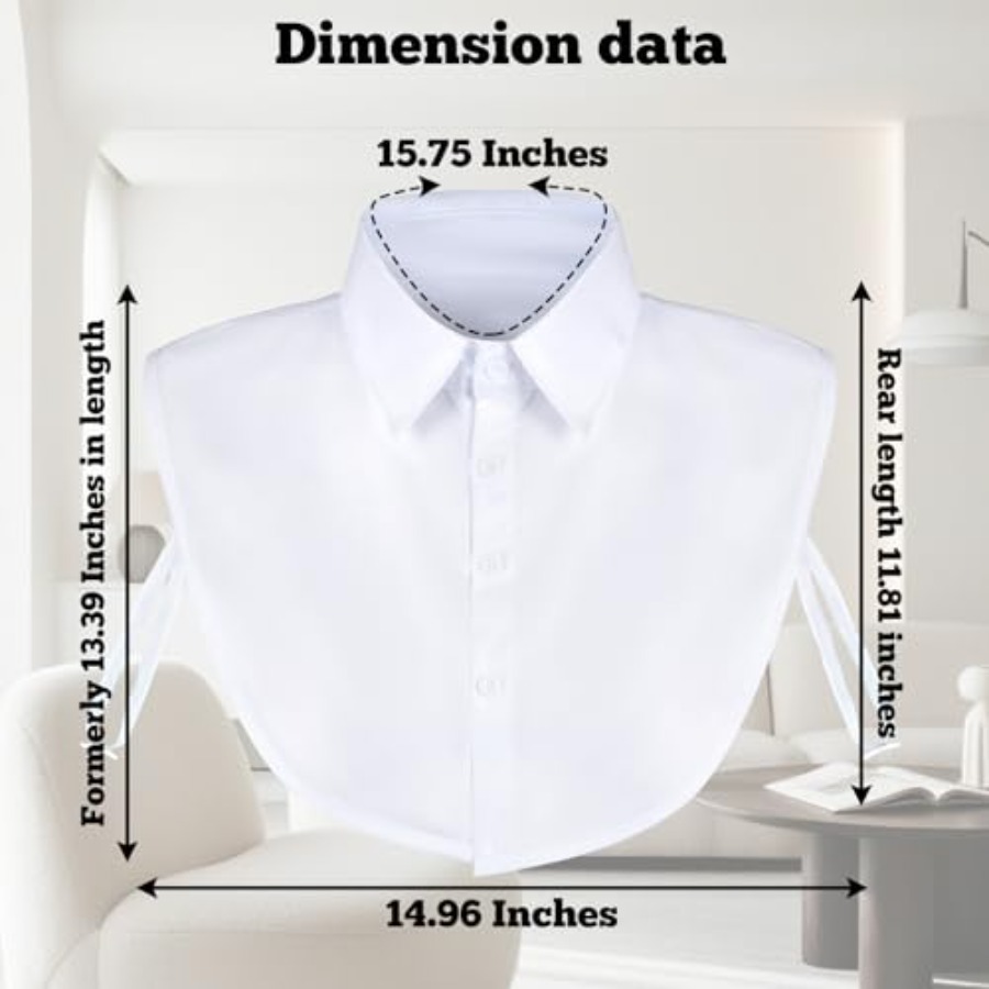 1Pc Fake Collar Detachable Dic - Women Formal Wear For Graduation บทวิจารณ์และราคา