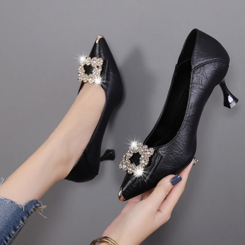 Women Sexy High Heels Classic  - Women'S Formal Wear To A Wedding บทวิจารณ์และราคา