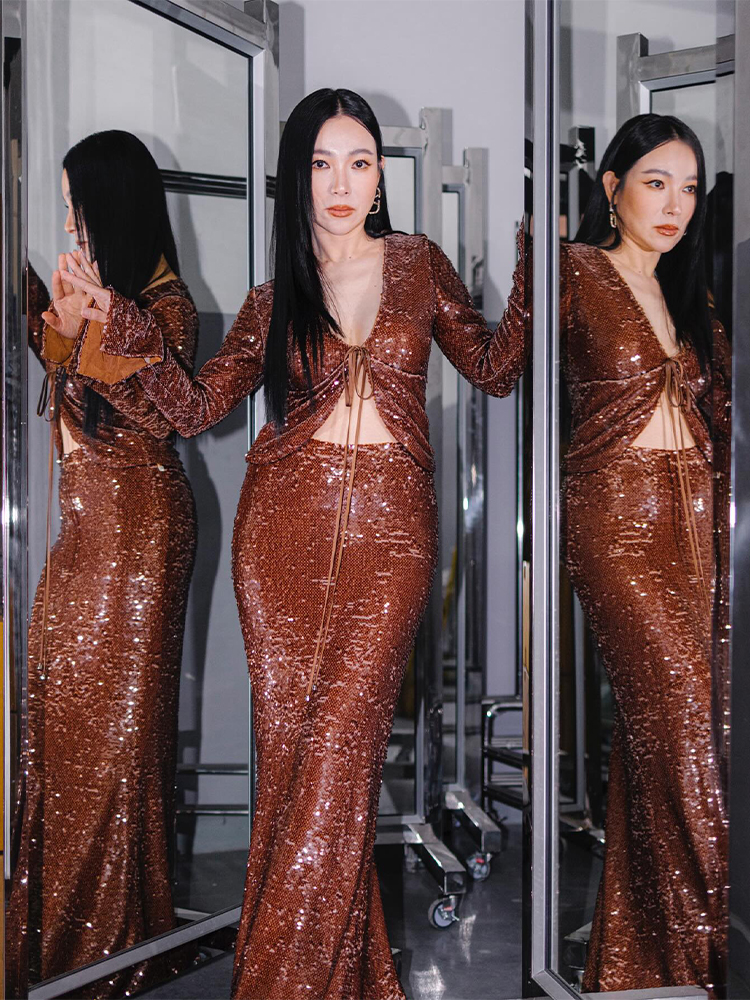 Sexy Women's Two-Piece Set Bro - Women Formal Wear H&M บทวิจารณ์และราคา