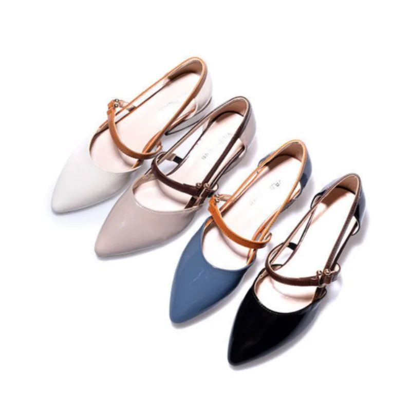 Women Two Tone Slingback Shoes - Pump Heel Block บทวิจารณ์และราคา