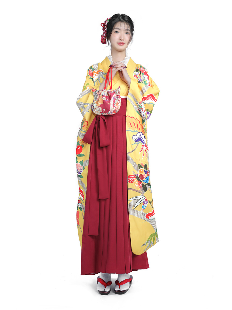 Women's Japanese Kimono Set Wa - Women Formal Wear For Graduation บทวิจารณ์และราคา
