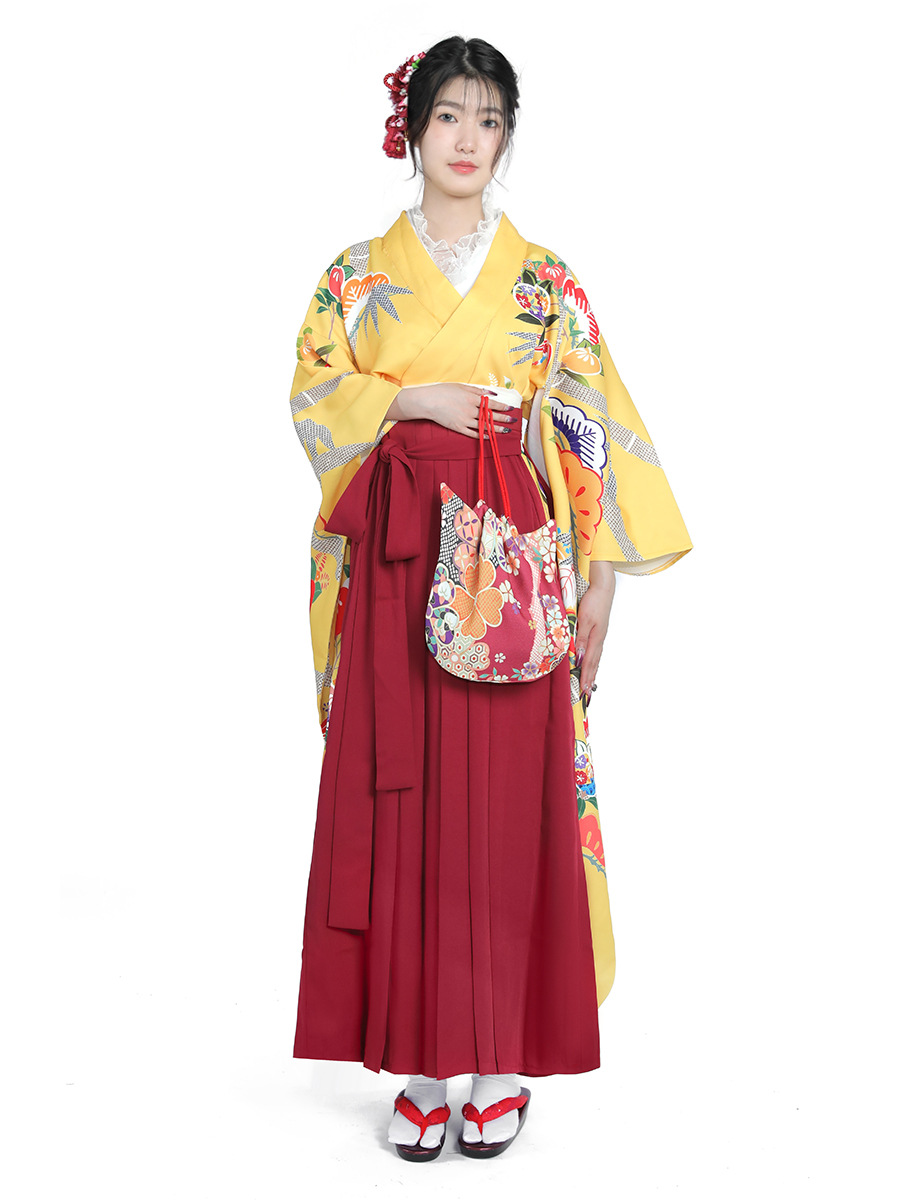 Women's Japanese Kimono Set Wa - Women Formal Wear For Graduation บทวิจารณ์และราคา