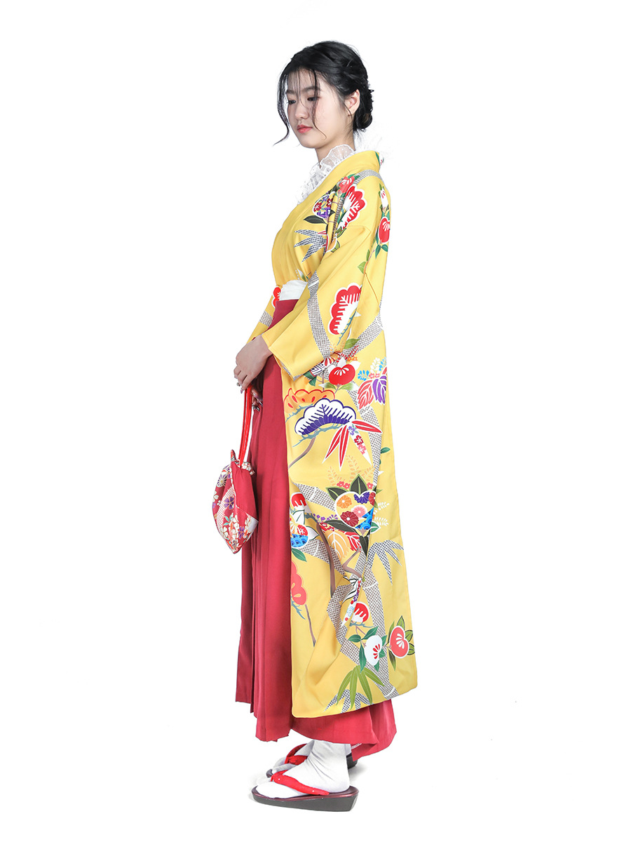 Women's Japanese Kimono Set Wa - Women Formal Wear For Graduation บทวิจารณ์และราคา