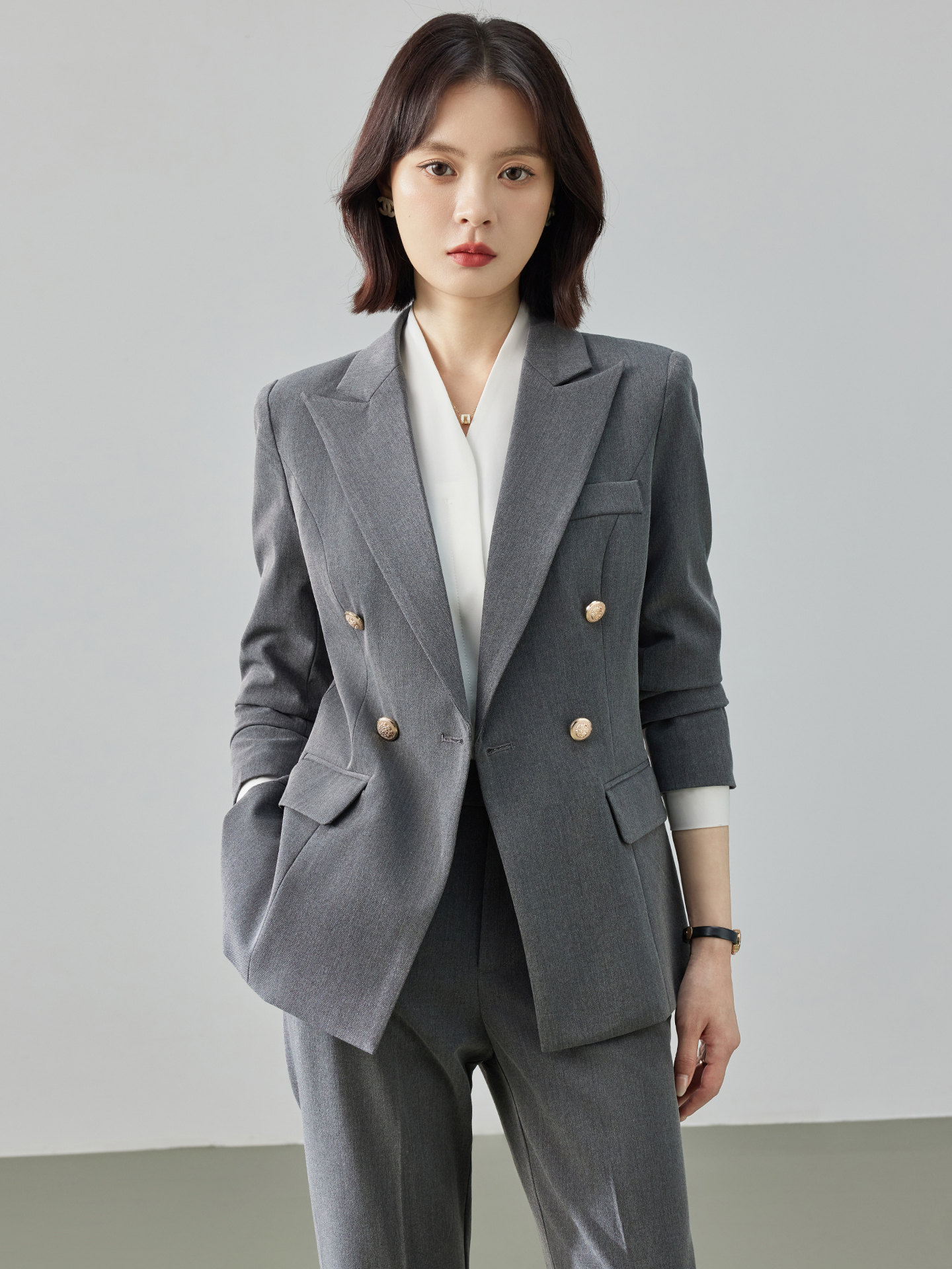 Cobalt Blue Suit Set for Women - Women Formal Wear For Graduation บทวิจารณ์และราคา