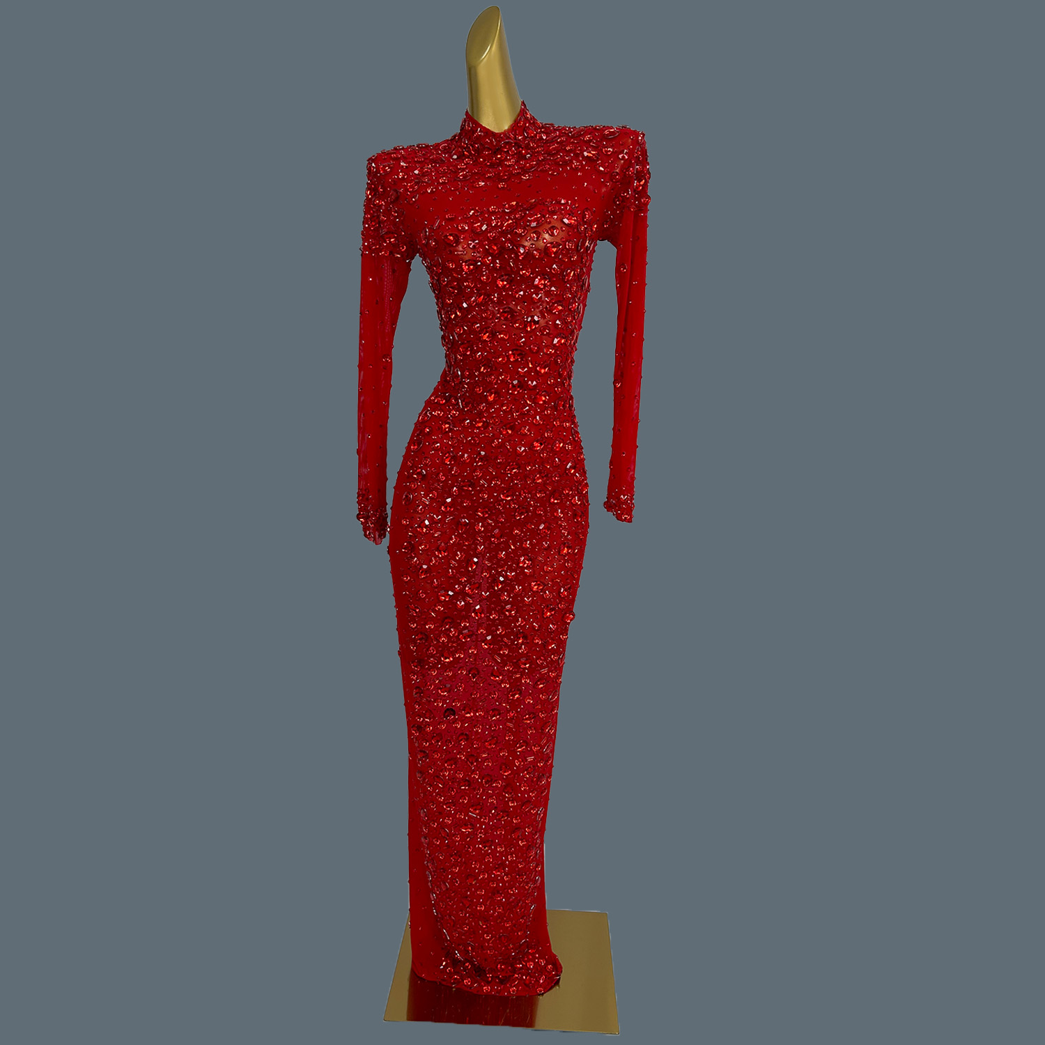 Sexy Sheer Mesh Formal Prom Lo - Women'S Formal Dinner Wear บทวิจารณ์และราคา